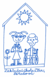 logo center blue
